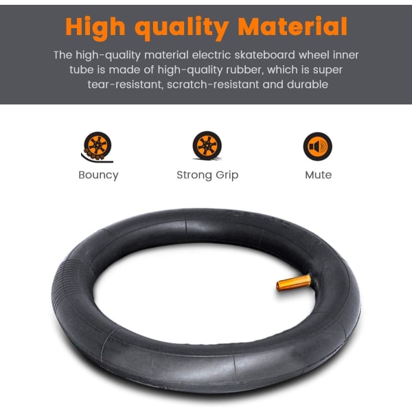 2 x Xiaomi M365 Electric Scooter Tires 8 1/2x2, Front/Rear Anti-Puncture Tire Wheel Replacement Inner Tube Tire for Xiaomi M365 Scooter