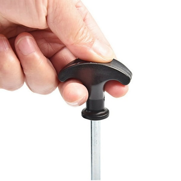 10 stk. Kroge Teltsømninger Skrue 20cm Stålpløkke Heavy Duty Markise Elementer Fugtighedspuder Negle Udendørs Camping Vandreture Tilbehør