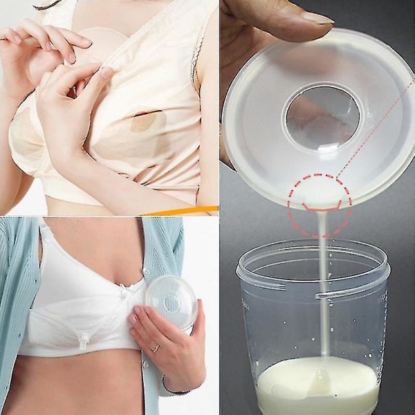 Brystkorrigerende skal Babyfodring Milk Saver Beskyt ømme brystvorter til amning Saml modermælk til moderen 1pc