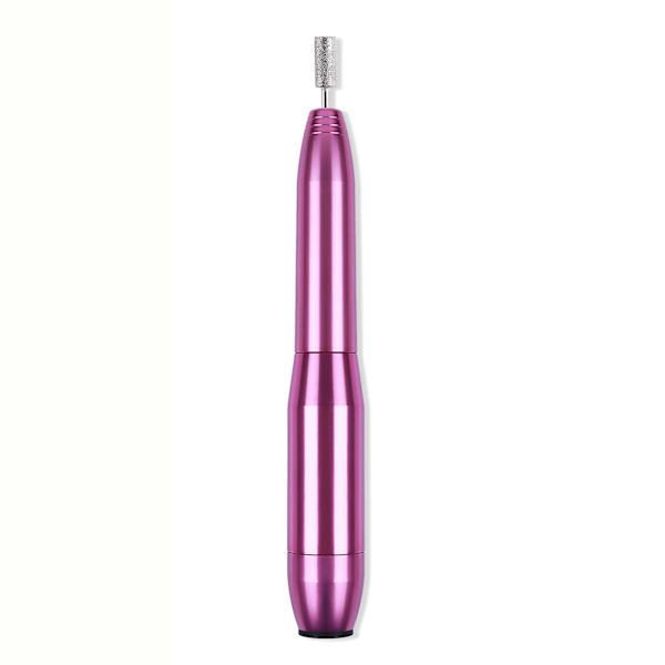Usb bärbar elektrisk nagellackpolerare set hållbar lågbrus nagelslipverktyg för nagelkonst red