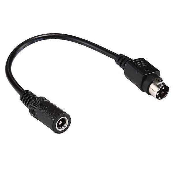 5,5 mm till 4-Pin DIN DC Strömkabelkontakt