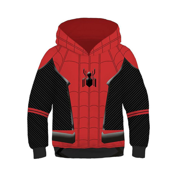 4-13 år Børn Spiderman Cosplay Gwen Venom Hoodies Sweatshirt Sports Hooded Tops Gaver SpiderMan Far from Home 8-11Years