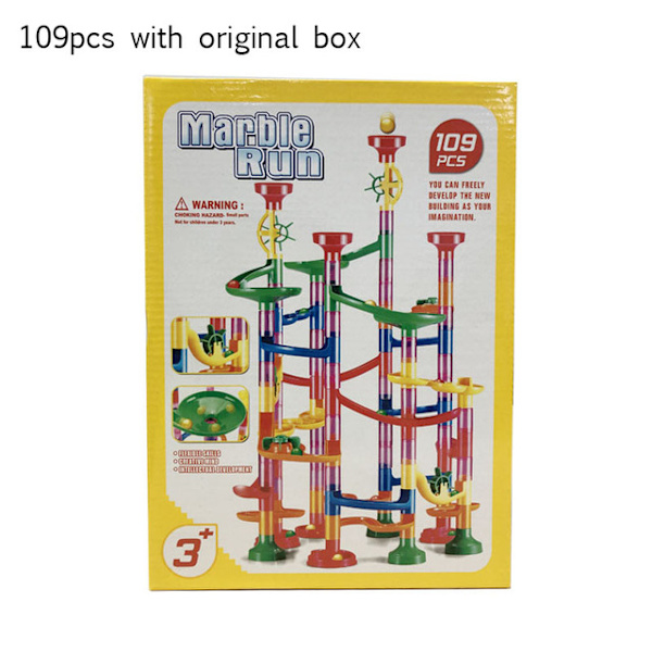 Marmorirakennuspalikat Luovat Opetuslelut Lapsille Opetuslelut Lahja Lapsille 109 With box China