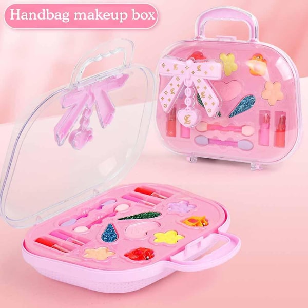 Kosmeettiset lelut tytöille 10 * 5 * 14 cm, kotikosmeettinen käsilaukku, lasten set, tyttöjen lelut