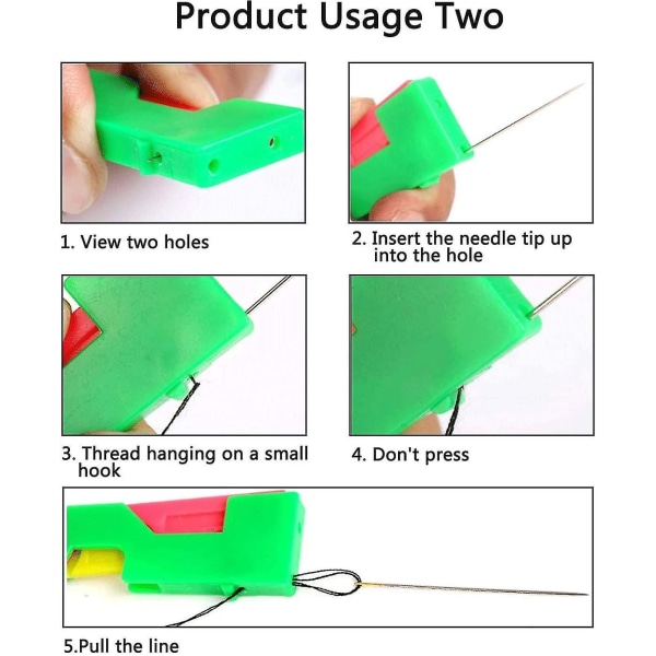 Automatisk nåletreder Trådverktøy Nåletredd Trådinnretning Symåltråder for håndsøm og symaskinnål Rask levering(3
