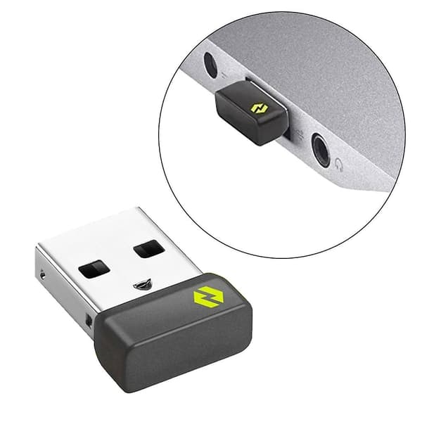 Bolt USB-adapter trådløs dongle-mottaker for Logitech Mx Keys Mini Pop Keys