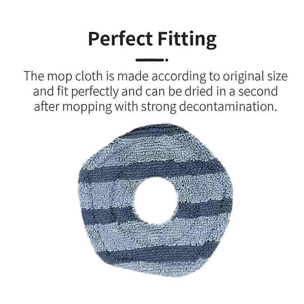 4 stk vaskbar moppepute for X10 Pro Omni og X9