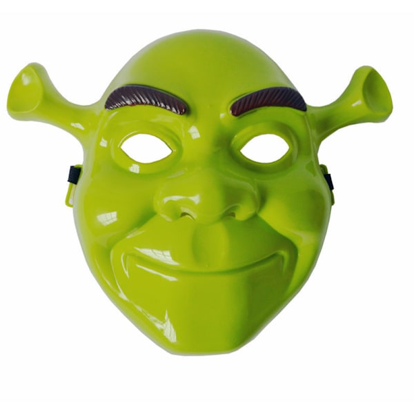 Puku naamio - naamiointi - karnevaali - halloween - Shrek vihreä väri - aikuiset - unisex - nainen - mies - pojat - lahjaidea jouluun ja syntymäpäiville