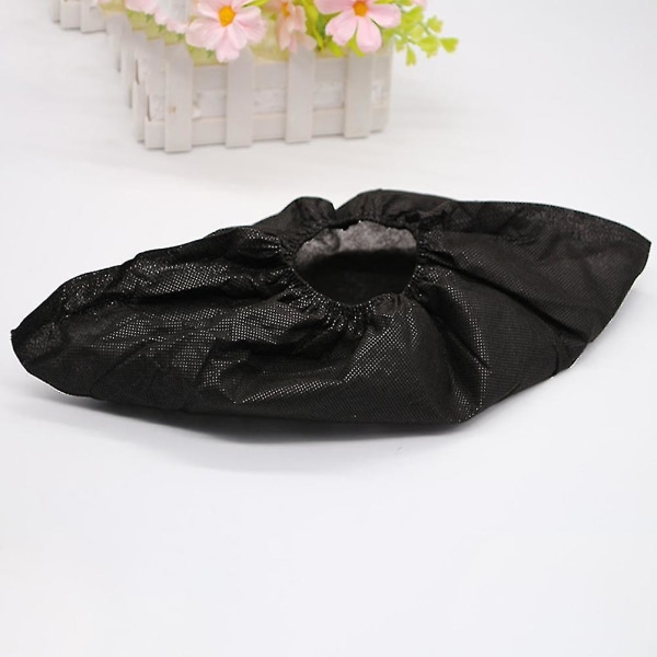 100 st inomhus skoskydd halkfria skoskydd halkfria skoskydd halkfria skoskydd Black 30x15cm