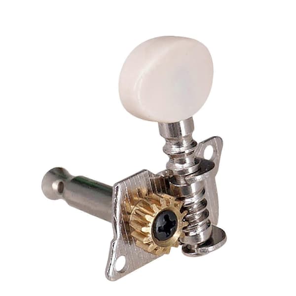 Stämmskruvar för Gitarr, 3R och 3L Stämskruvar med Precision Gitarrstämning Silver white head