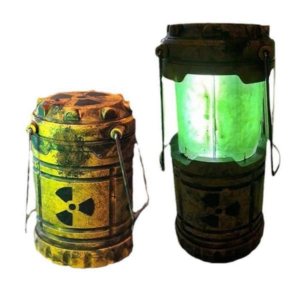 Mini Atomreaktor Lanterne Leke Håndholdt Lys Retro Campinglys