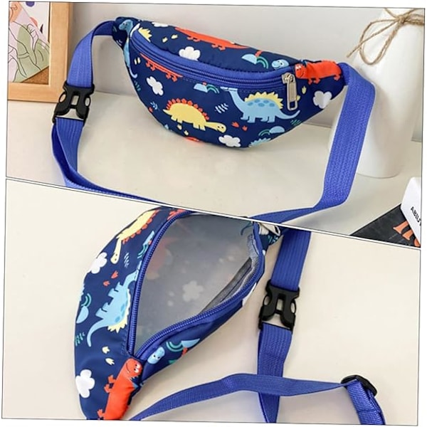 Barnebrystpakke Veske Barn Midjeveske Liten Hipsack Sport Ryggsekker Fanny Pack Crossbody Bag for Menn Oxford Stoff Småbarn