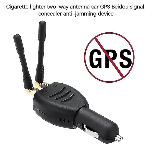 2x Antenn Bil Signal Concealer Dc12-24v 1500-1600mhz Bil GPS Signal Detektor Integritetsskydd An Tw