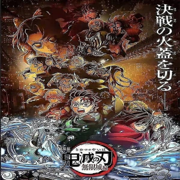 Demon Slayer Julekalender Blind Box Akrylpanel 25-26 B