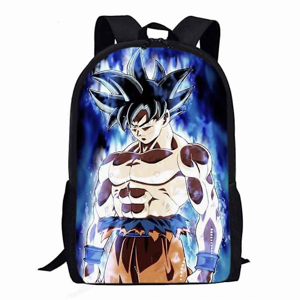 Dragon Ball Ryggsekk Barn Gutter Jenter Barneskole Førskole Student Skolesekker Gaver B