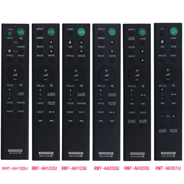 Fits Sony Audio Remote Control, Replacement Remote Control for Sony Audio Red Leg
