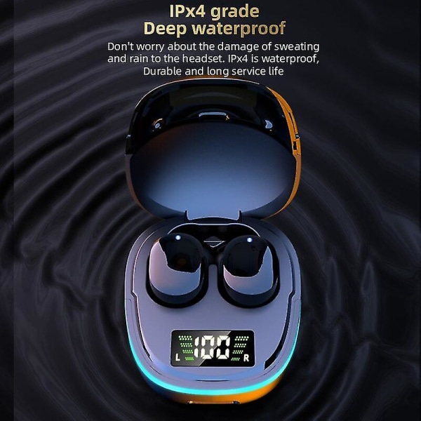 Tws G9s trådlösa hörlurar Hifi Stereo 5.0 Bluetooth -hörlurar In-ear-hörlurar Sport Handsfree Binaural Hd Call Headset