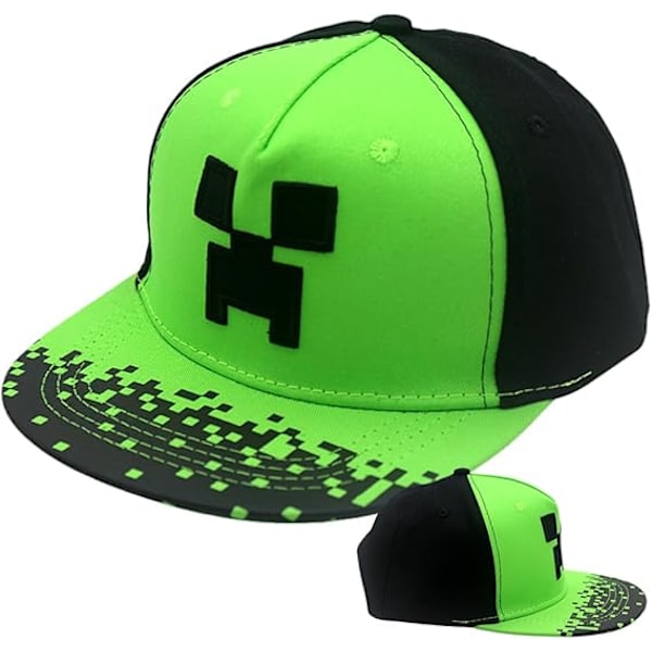 Baseballkeps, Barn Solhatt Cartoon Justerbar Baseballkeps Cartoon Peaked Cap Flat Brim Baseballkeps Hatt Somrar för Barn 2 till 8 År Gamla