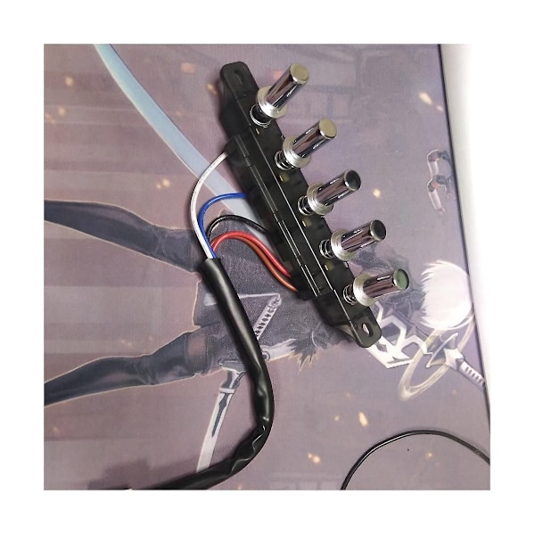 Emhætte 5 knapper switch knap universel tilbehør switch kontrolpanel controller As Shown