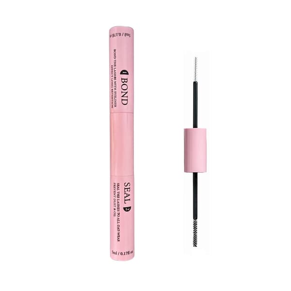 Lash Bond and Seal 10 ml individuelle vipper lim og forsegling Super stærkt hold vippeextensions og vippelimfjerner 5 ml pincetsæt SET