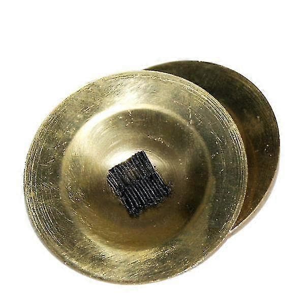 2 st Magdans Koppar Cymbaler Professionella Danstillbehör
