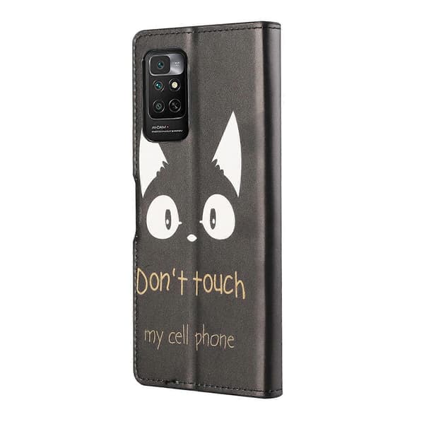 Til Xiaomi Redmi Note 11S 4G/Redmi Note 11 4G (Qualcomm) Mønstertryk PU Læder Pung Etui Stativ