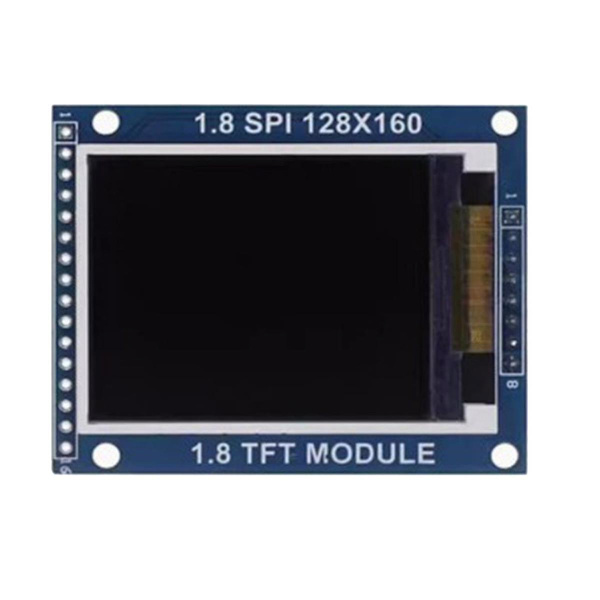 TFT 1.8 tuuman LCD-moduuli 128x160 DOT- ST7735S -ohjain SPI-sarjaliitäntä Monitoiminen värillinen näyttömoduuli As Shown