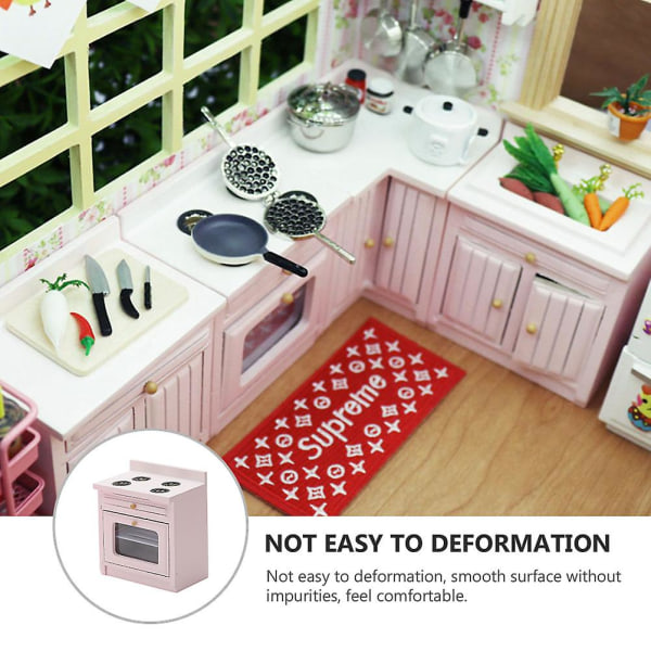 Verktøysett Barn Spisestue tilbehør Miniatyr kjøkkenmøbler Mini gasskomfyr