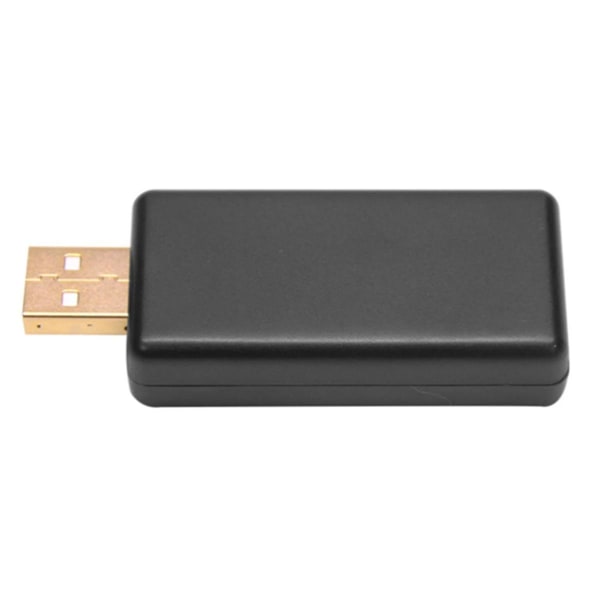 USB -CVBS RCA-videolähtösovitinkotelon liitäntä Liitä näytön näyttölaitteeseen Android Radio Multimediaa (B) varten Black