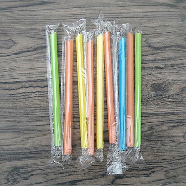 300 st engångssugrör för mjölkte, festsugrör, plastsugrör