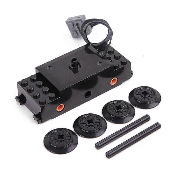 4 stk Technic Power Functions Batteriboks Togmotor Mottaker Fjernkontrollpakke Sett Boris