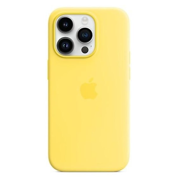 Silikonskal Kompatibelt Med Iphone 14pro Canary Yellow