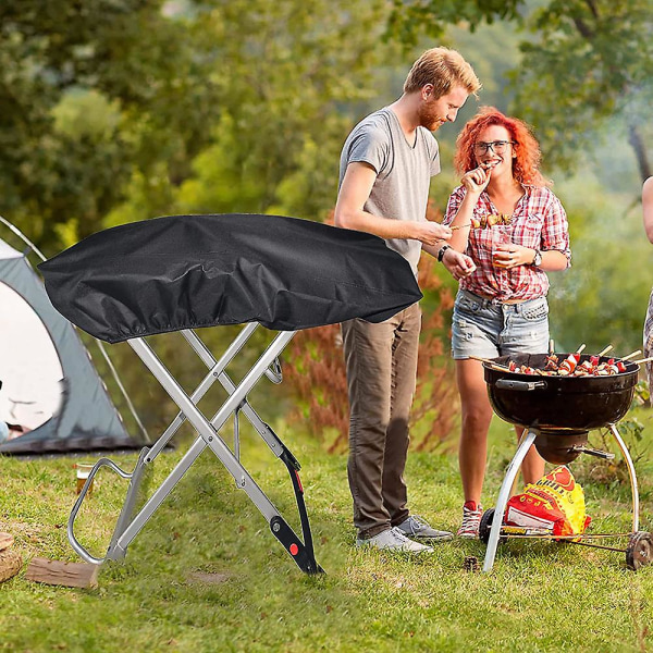 100*47*25cm Grilltrekk for Weber Traveler bærbar gassgrill, utendørs vanntett Oxford-stoff