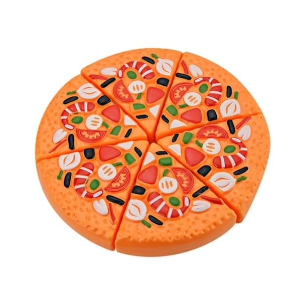 Kids Toys Gifts Deals Childrens Kids Pizza Slices Toppings Pretend Dinner Kitchen Play Food Toy