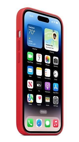 Silikon Deksel Kompatibelt Med Iphone 14pro Red