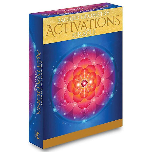 Sacred Geometry Activations Oracle - Oraakkelikorttipakka 44 kortilla - Löydä sielusi kieli