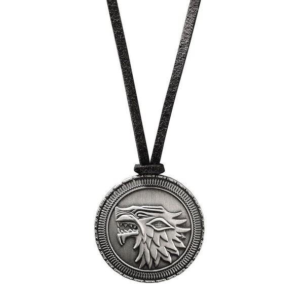 Game of Thrones Stark Shield-hänge Silver
