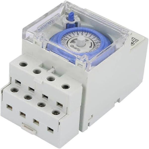 Timer, 24 timers tidsomskifter, analog mekanisk timer