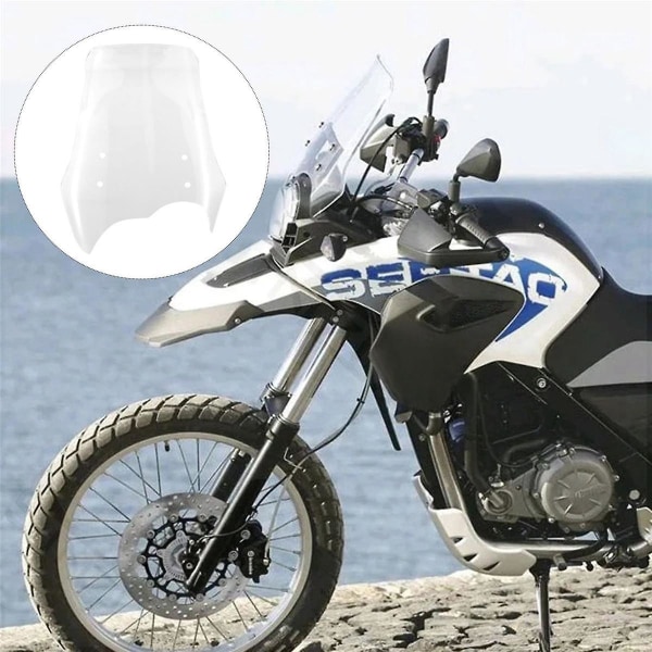 Moottoripyörän tuulilasi Tuulilasi Tuulensuoja Etu Luokka Läpinäkyvä G650gs G650 Gs Transparent