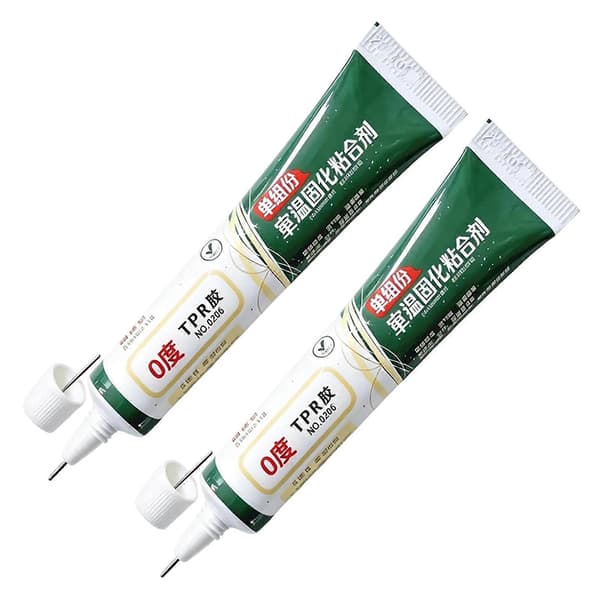 Low-Odor 0-Degree TPR Glue, Softness Preserves Squishies Texture, DIY Handcraft Studio 2pcs