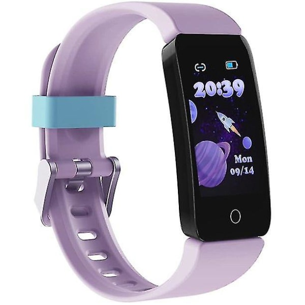 Poryoo Fitness Tracker Watch för barn Flickor Pojkar Tonåringar, Vattentät aktivitetsmätare med stegräknare, kaloriräknare, puls, sömnmonitor, larm