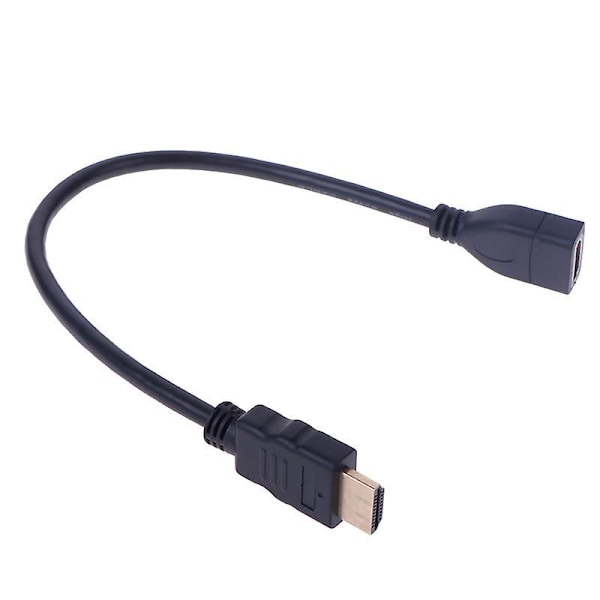 1 st 15cm/30cm HDMI Hane till Hona Förlängningskabel HDMI-skydd Förlängningskabel Shytmv 0.15m