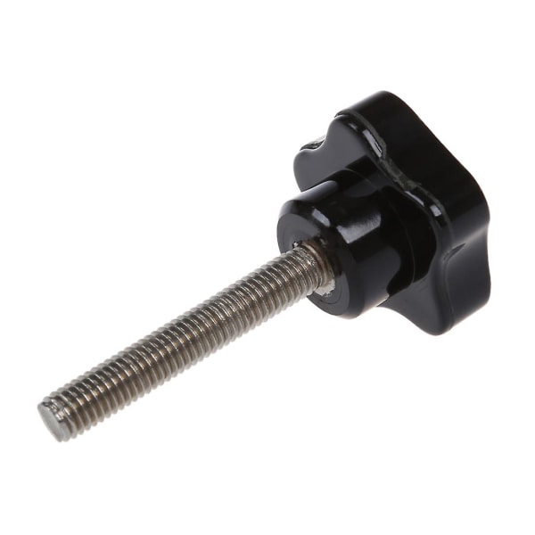 M8 X 50 mm kierteen vaihto tähti käsinupin kiristysruuvi musta hopean sävy black and silver
