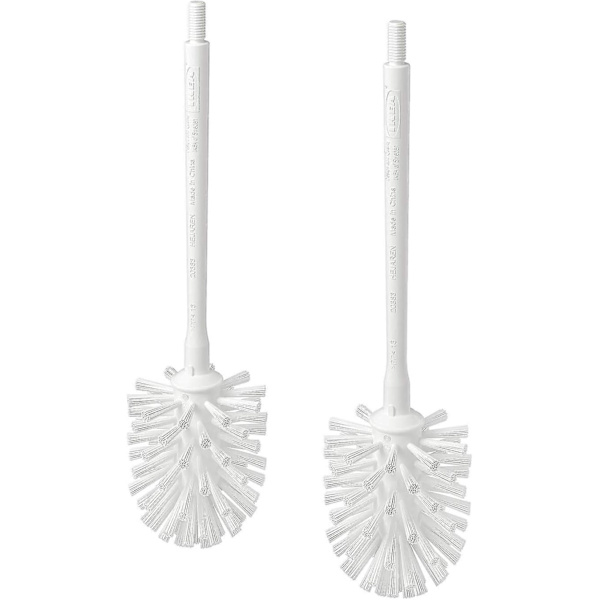 Ikea HEJAREN Toalettbørste, hvit, 2-pakning