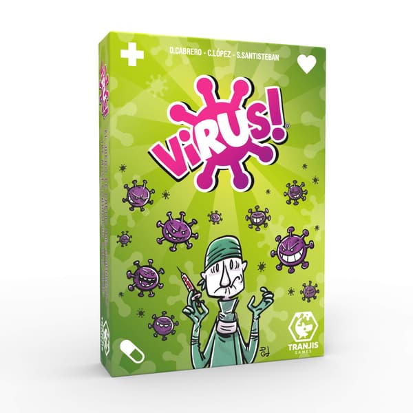 Virus 1 Kortspelpaket + Virus 2 Evolution Expansion - Spanska