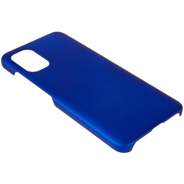 Gummibelagt blank overflade beskyttende cover let slank hård pc mobiltelefon cover til Nokia G21/g11 Blue