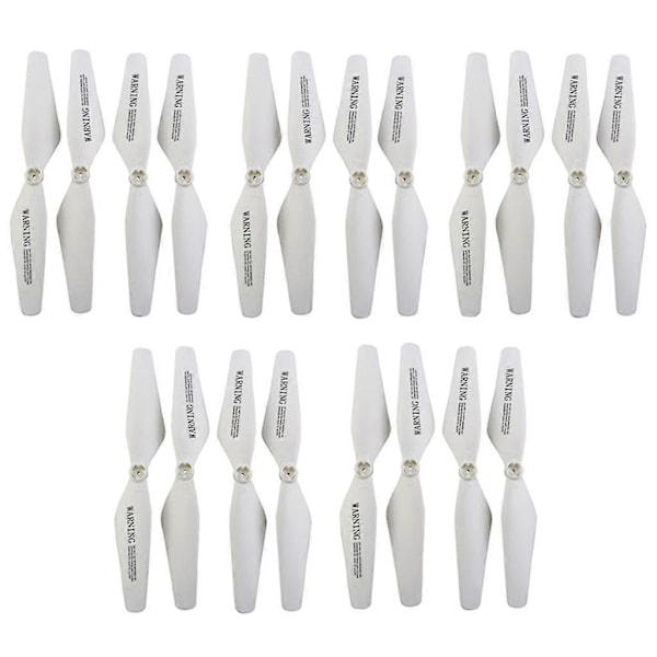 20st Drönarpropellrar RC Quadcopter Rotorblad Reservdelar för SYMA Z3 Reparationskit, CW + CCW