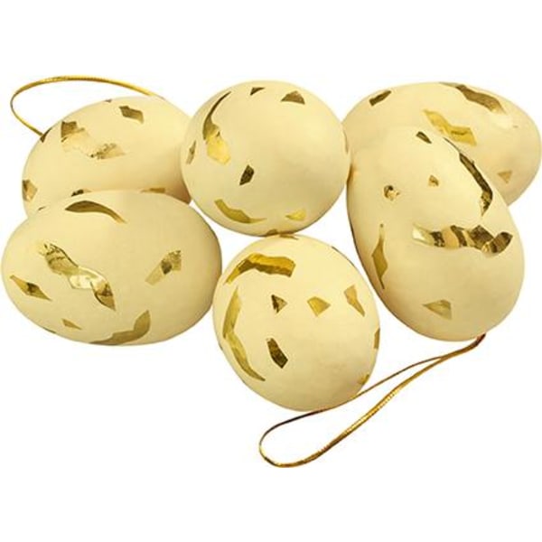 Easter Egg Hanging Goldie 6-pack Gul Cult Design Xixi yellow