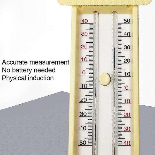 Digital Max Min växthustermometer - Max Min termometer för att mäta maximala och lägsta temperaturer i ett växthus