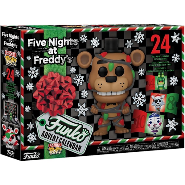 Adventskalender: Five Nights at Freddy's 2023, 24 Pocket Pop! Vinylfigurer